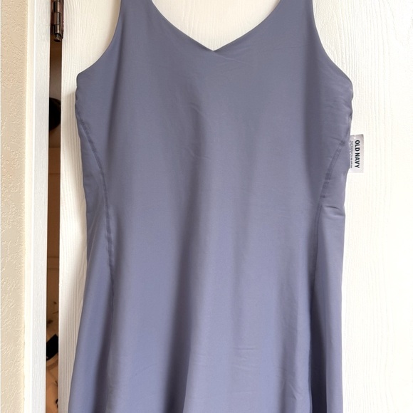 NWT Old Navy Purple Sleeveless Activewear Dress - Picture 1 of 8